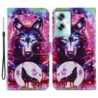 For OPPO A79 5G / A2 5G Painted Pattern Horizontal Flip Leather Phone Case(Wolf Totem) - 1