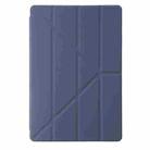 For Samsung Galaxy Tab S10 FE+ Clear Acrylic Deformation Leather Tablet Case(Lavender) - 2