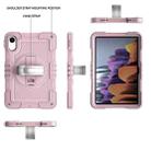 For Xiaomi Redmi Pad 2 360 Degree Rotation PC Contrast Silicone Tablet Case(Rose Gold) - 3