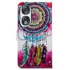 For Honor 90 Painted Pattern Horizontal Flip Leather Phone Case(Dreamcatcher) - 3