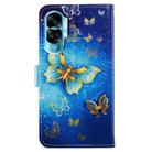 For Honor 90 Lite Painted Pattern Horizontal Flip Leather Phone Case(Butterfly) - 3