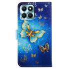 For Honor X6A Painted Pattern Horizontal Flip Leather Phone Case(Butterfly) - 3