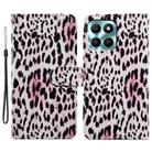 For Honor X6A Painted Pattern Horizontal Flip Leather Phone Case(Leopard) - 1