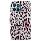 For Honor X6A Painted Pattern Horizontal Flip Leather Phone Case(Leopard) - 3