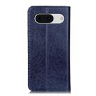 For Google Pixel 8a Magnetic Crazy Horse Texture Horizontal Flip Leather Phone Case(Blue) - 3