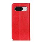 For Google Pixel 8a Magnetic Crazy Horse Texture Horizontal Flip Leather Phone Case(Red) - 3