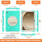 For Samsung Galaxy Tab A9+ Rotary Handle Grab TPU + PC Tablet Case(Green) - 2
