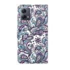 For Motorola Moto G14 3D Painting Pattern Flip Leather Phone Case(Swirl Pattern) - 3