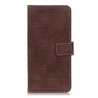 For Google Pixel 8a Magnetic Crocodile Texture Leather Phone Case(Brown) - 2
