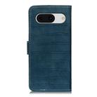 For Google Pixel 8a Magnetic Crocodile Texture Leather Phone Case(Green) - 3