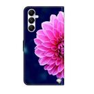 For Samsung Galaxy A05s Crystal 3D Shockproof Protective Leather Phone Case(Pink Petals) - 3