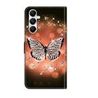 For Samsung Galaxy A05s Crystal 3D Shockproof Protective Leather Phone Case(Crystal Butterfly) - 3