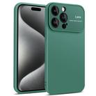 For iPhone 15 Pro Laminated Large Window TPU Phone Case(Green) - 1