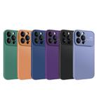 For iPhone 12 Laminated Large Window TPU Phone Case(Purple) - 2