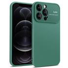 For iPhone 12 Pro Laminated Large Window TPU Phone Case(Green) - 1