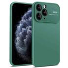 For iPhone 11 Pro Max Laminated Large Window TPU Phone Case(Green) - 1