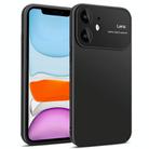 For iPhone 11 Laminated Large Window TPU Phone Case(Black) - 1