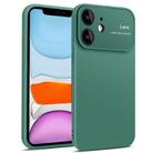 For iPhone 11 Laminated Large Window TPU Phone Case(Green) - 1