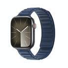 For Apple Watch SE 2023 40mm DUX DUCIS BL Series Loop Magnetic Watch Band(Blue) - 1