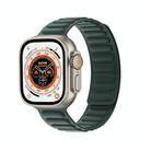 For Apple Watch Ultra 2 49mm DUX DUCIS BL Series Loop Magnetic Watch Band(Evergreen) - 1