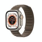 For Apple Watch Ultra 2 49mm DUX DUCIS BL Series Loop Magnetic Watch Band(Taupe) - 1