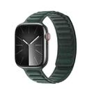 For Apple Watch Series 9 41mm DUX DUCIS BL Series Loop Magnetic Watch Band(Evergreen) - 1