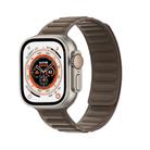 For Apple Watch Ultra 49mm DUX DUCIS BL Series Loop Magnetic Watch Band(Taupe) - 1
