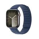 For Apple Watch 42mm DUX DUCIS BL Series Loop Magnetic Watch Band(Blue) - 1