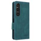 For Sony Xperia 1 VI 2024 Magnetic Clasp Leather Phone Case(Green) - 3