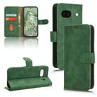 For Google Pixel 8a Skin Feel Magnetic Flip Leather Phone Case(Green) - 1