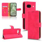 For Google Pixel 8a Skin Feel Magnetic Flip Leather Phone Case(Rose Red) - 1