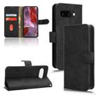 For Google Pixel 9a Skin Feel Magnetic Flip Leather Phone Case(Black) - 1