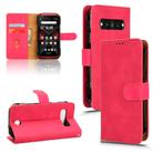 适用于 Kyocera Torque G06 KYG03 Skin Feel Magnetic Flip Leather Phone Case(Rose Red) - 1