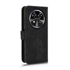 For Oukitel C37 Skin Feel Magnetic Flip Leather Phone Case(Black) - 3