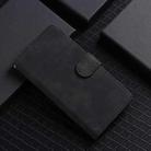 For Oukitel C51 Skin Feel Magnetic Flip Leather Phone Case(Black) - 2