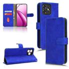 For Oukitel C53 Skin Feel Magnetic Flip Leather Phone Case(Blue) - 1