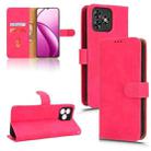 For Oukitel C53 Skin Feel Magnetic Flip Leather Phone Case(Rose Red) - 1