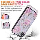 For iPhone 16e Printed Double Buckle RFID Anti-theft Phone Case(Pastoral Rose) - 2