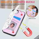 For iPhone 16e Printed Double Buckle RFID Anti-theft Phone Case(Dried Flower World) - 3