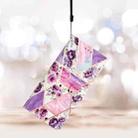 For Samsung Galaxy A36 5G Colored Drawing Leather Phone Case(Purple Marble) - 2