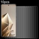 For Infinix Note 50 Pro+ 10pcs 0.26mm 9H 2.5D Tempered Glass Film - 1
