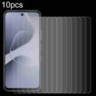 For Infinix Hot 60 4G 10pcs 0.26mm 9H 2.5D Tempered Glass Film - 1