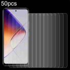 For Infinix Note 40X 5G 50pcs 0.26mm 9H 2.5D Tempered Glass Film - 1