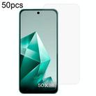 For Infinix Note 50x 50pcs 0.26mm 9H 2.5D Tempered Glass Film - 1