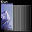 For Infinix Note 50s 50pcs 0.26mm 9H 2.5D Tempered Glass Film - 1
