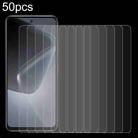 For Infinix Hot 60i 4G 50pcs 0.26mm 9H 2.5D Tempered Glass Film - 1