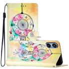 For Sony Xperia 5 V Colored Drawing Leather Phone Case(Dream Catcher) - 1