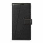 For OnePlus Nord 4 PU Genuine Leather Texture Embossed Line Phone Case(Black) - 2