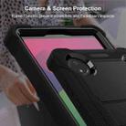 For Xiaomi Redmi Pad SE 8.7 Shockproof Silicone Hybrid PC Tablet Case with Holder(Black) - 3