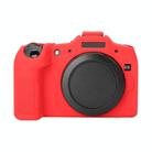 For Canon EOS R8 Soft Silicone Protective Case(Red) - 1